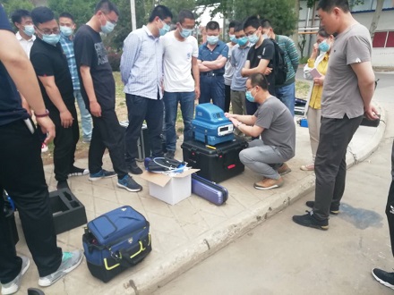 國產PF300助力濟南涉VOCs重點企業普查，青島環控全力做好現場培訓和售后保障